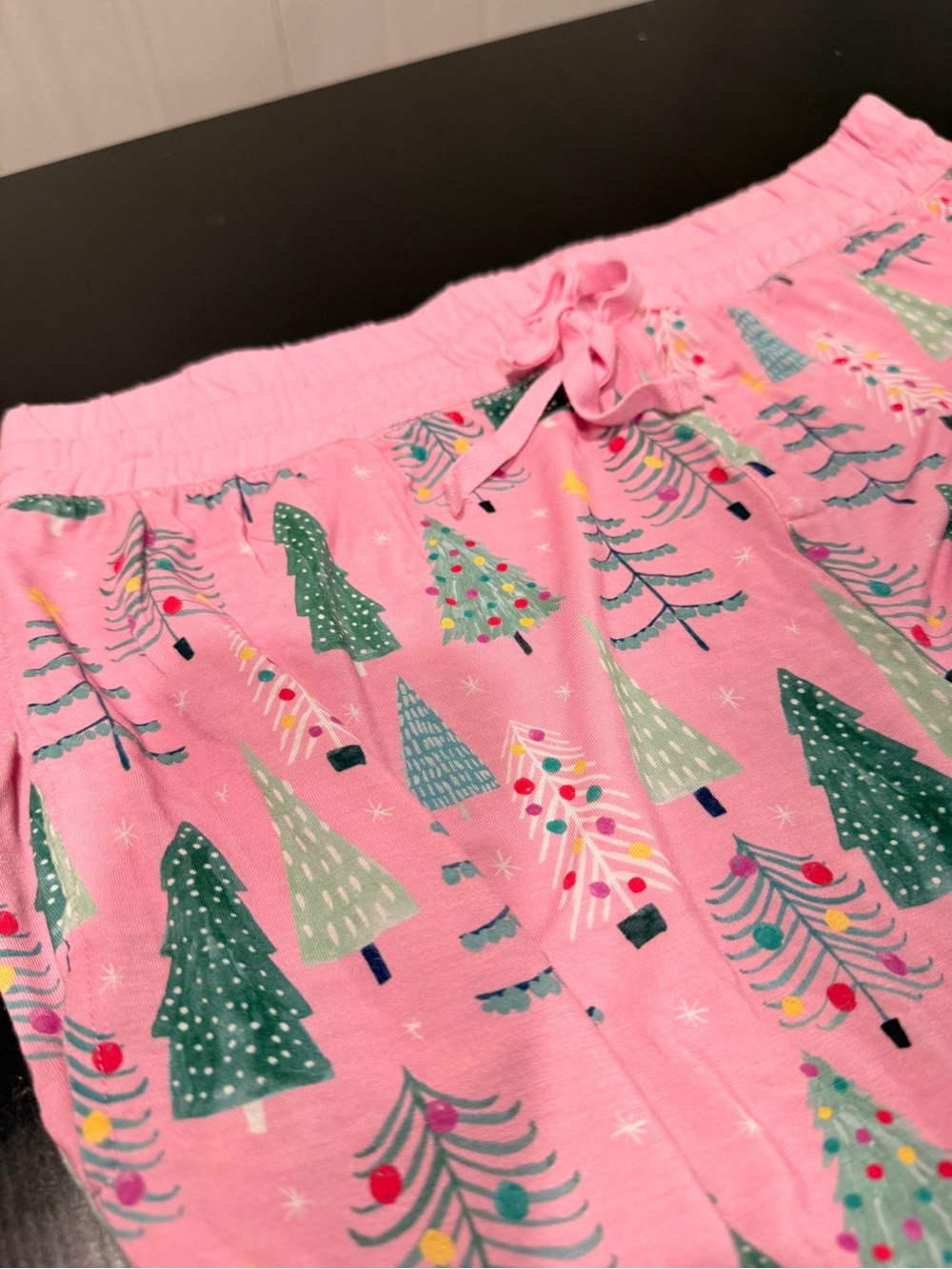 Little Sleepies Pink Twinkling Trees PJ Joggers